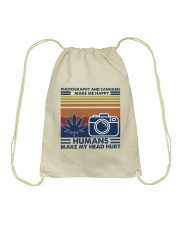 Photography And Cannabis Drawstring Bag tile