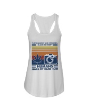 Photography And Cannabis Ladies Flowy Tank tile