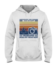 Photography And Cannabis Hooded Sweatshirt tile
