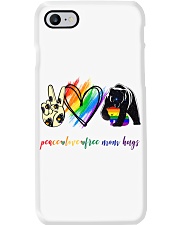 Peace Love Mom Hugs Phone Case tile
