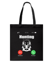 Hunting Is Calling Tote Bag tile