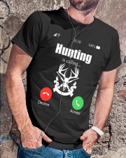 Hunting Is Calling Classic T-Shirt lifestyle-mens-crewneck-front-4