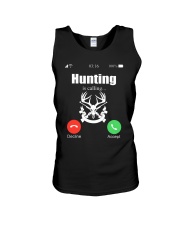 Hunting Is Calling Unisex Tank tile