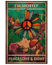 I'm Mostly Peace Love And Light 11x17 Poster front