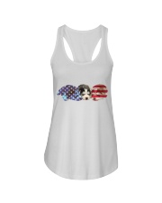 Siberian Husky Ladies Flowy Tank tile