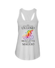 I Love Cycling Ladies Flowy Tank tile