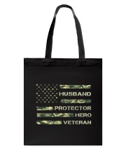 Dad Veteran Tote Bag tile