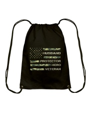Dad Veteran Drawstring Bag tile