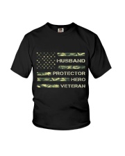 Dad Veteran Youth T-Shirt tile