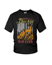 Best Buckin Dad Ever Youth T-Shirt tile
