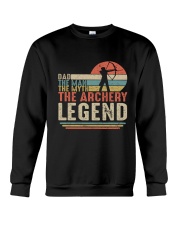 Dad The Man The Myth The Archery Legend Men Crewneck Sweatshirt tile