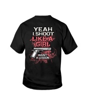Shoot Like A Girl Youth T-Shirt tile