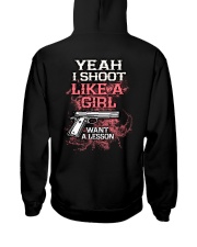 Shoot Like A Girl Hooded Sweatshirt tile