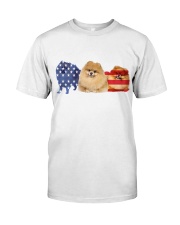Pomeranians Classic T-Shirt front