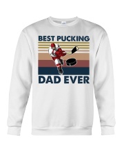 Best Pucking Dad Ever Crewneck Sweatshirt tile