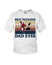 Best Pucking Dad Ever Youth T-Shirt tile