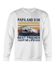 Papa and Son - Best Friends For Life Shirts Crewneck Sweatshirt tile