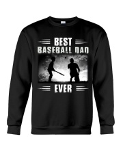 Best Baseball Dad Ever Crewneck Sweatshirt tile