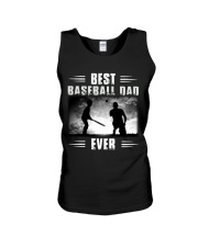 Best Baseball Dad Ever Unisex Tank tile
