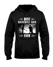 Best Baseball Dad Ever Hooded Sweatshirt tile
