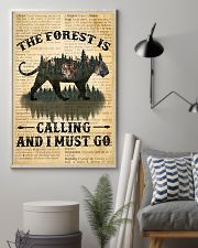 The Forest Is Calling Love Tiger Camping 11x17 Poster lifestyle-poster-1