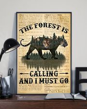 The Forest Is Calling Love Tiger Camping 11x17 Poster lifestyle-poster-2