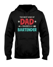 The Best Kind Of Dad Raises A Bartender Hooded Sweatshirt tile