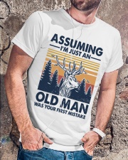 I'm Just An Old Man Was Your First Mistake Classic T-Shirt lifestyle-mens-crewneck-front-4