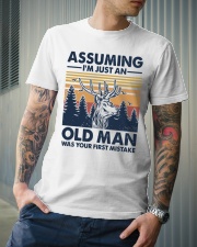 I'm Just An Old Man Was Your First Mistake Classic T-Shirt lifestyle-mens-crewneck-front-6