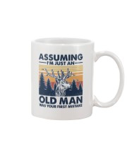 I'm Just An Old Man Was Your First Mistake Mug tile