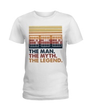 Dad The Man The Myth The Legend Ladies T-Shirt tile