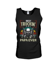 Truck Driver Unisex Tank tile