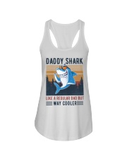 Daddy Shark Ladies Flowy Tank tile
