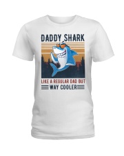 Daddy Shark Ladies T-Shirt tile