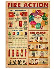 Fire Action 11x17 Poster front