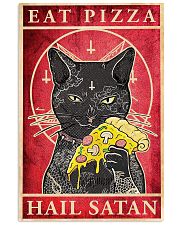 Eat Pizza Hail Satan 11x17 Poster front