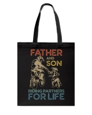 Father And Son Riding Partners For Life Tote Bag tile