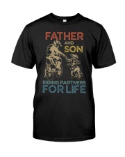 Father And Son Riding Partners For Life Classic T-Shirt front
