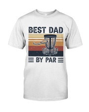 Best Dad By Par Classic T-Shirt front