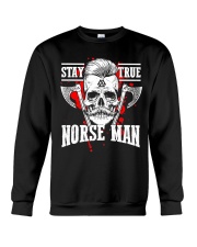 Stay True Horse Man Crewneck Sweatshirt tile