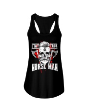 Stay True Horse Man Ladies Flowy Tank tile