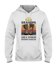 I'm A Dad Grandpa And A Veteran Hooded Sweatshirt tile