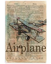 Dictionary Page Definition Airplane 11x17 Poster front