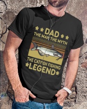 The Man The Myth The Catfish Fishing Legend Classic T-Shirt lifestyle-mens-crewneck-front-4