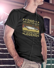 The Man The Myth The Catfish Fishing Legend Classic T-Shirt lifestyle-mens-crewneck-front-5