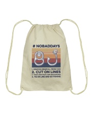 Fishing No Bad Days Drawstring Bag tile
