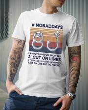 Fishing No Bad Days Classic T-Shirt lifestyle-mens-crewneck-front-6