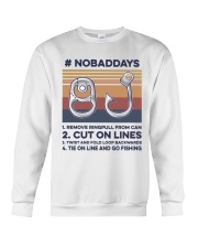 Fishing No Bad Days Crewneck Sweatshirt tile