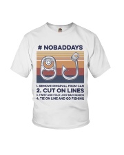 Fishing No Bad Days Youth T-Shirt tile