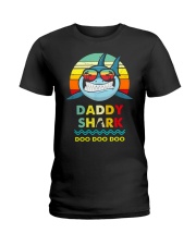 Daddy Shark Ladies T-Shirt tile